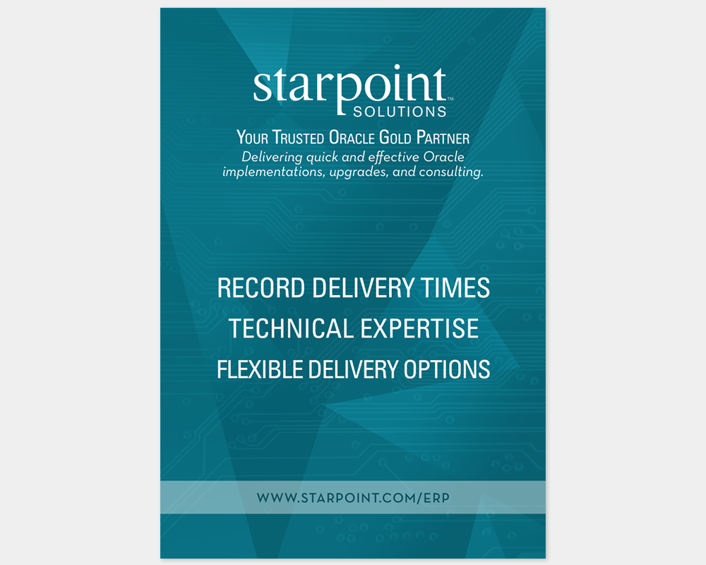 Event Program Full-page Ad - Starpoint Solutions