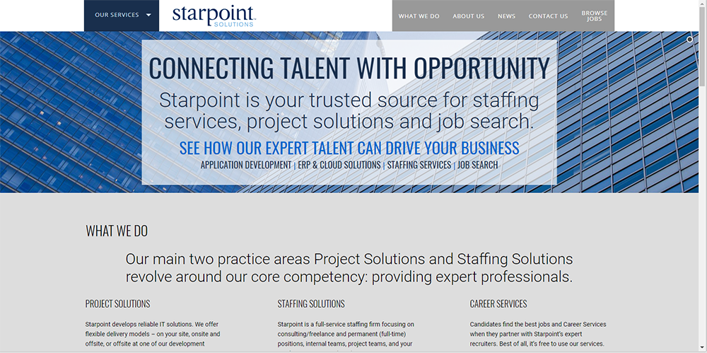 Website Design - Starpoint Solutions